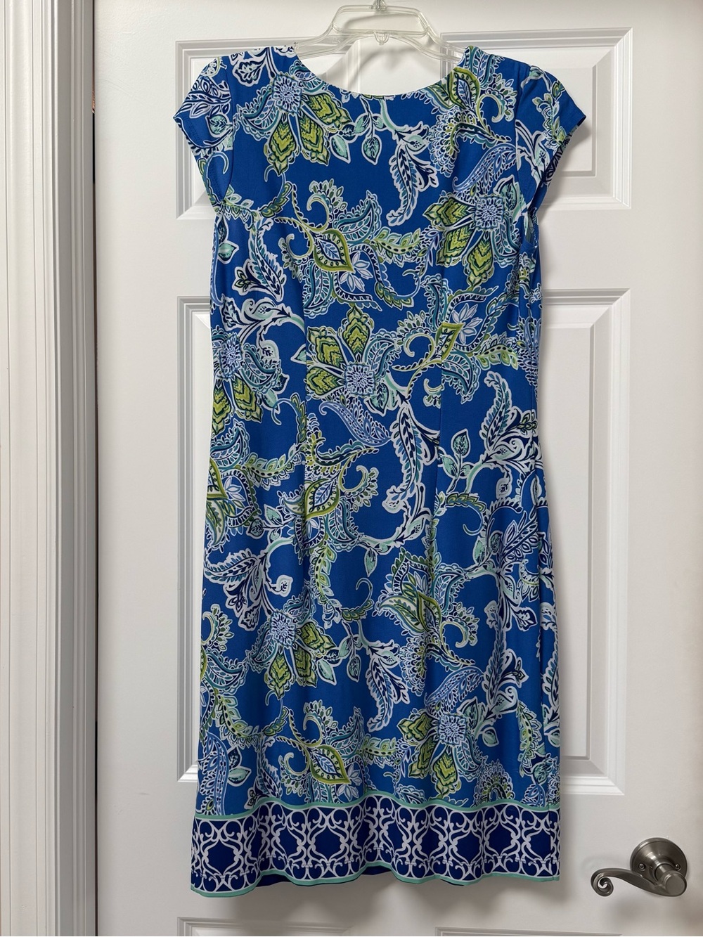 LIZ CLAIBORNE cap sleeve dress size M - Picture 2 of 7